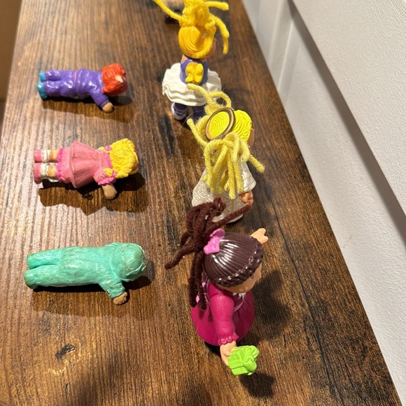 Cabbage Patch Kids PVC Yarn Hair Toddler Baby Dolls Vintage 1980-90s Lot - Picture 6 of 9